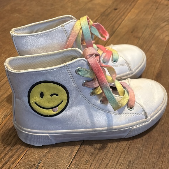Girls SUGAR & JADE Smiley Face sneakers - Picture 2 of 8